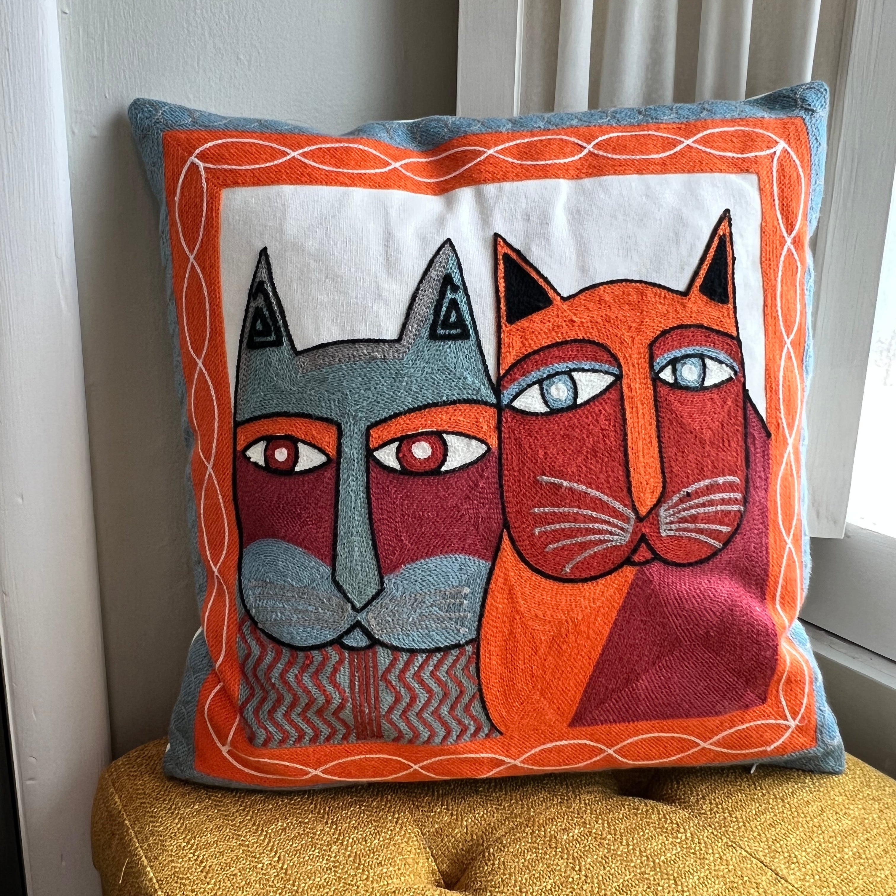 Orange-Blue-Abstract-Cats-Embroidered-Pillow-Cover.jpg