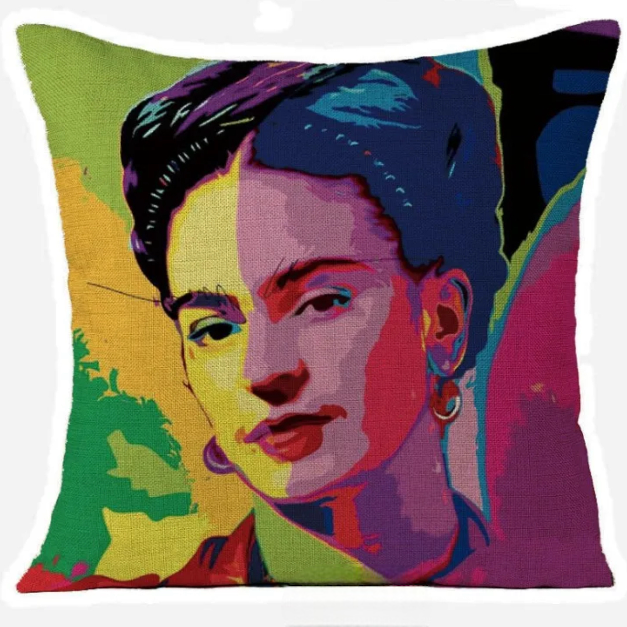 Pop Art Frida Throw Pillow