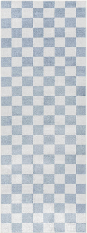 Brone Checkered Washable Area Rug