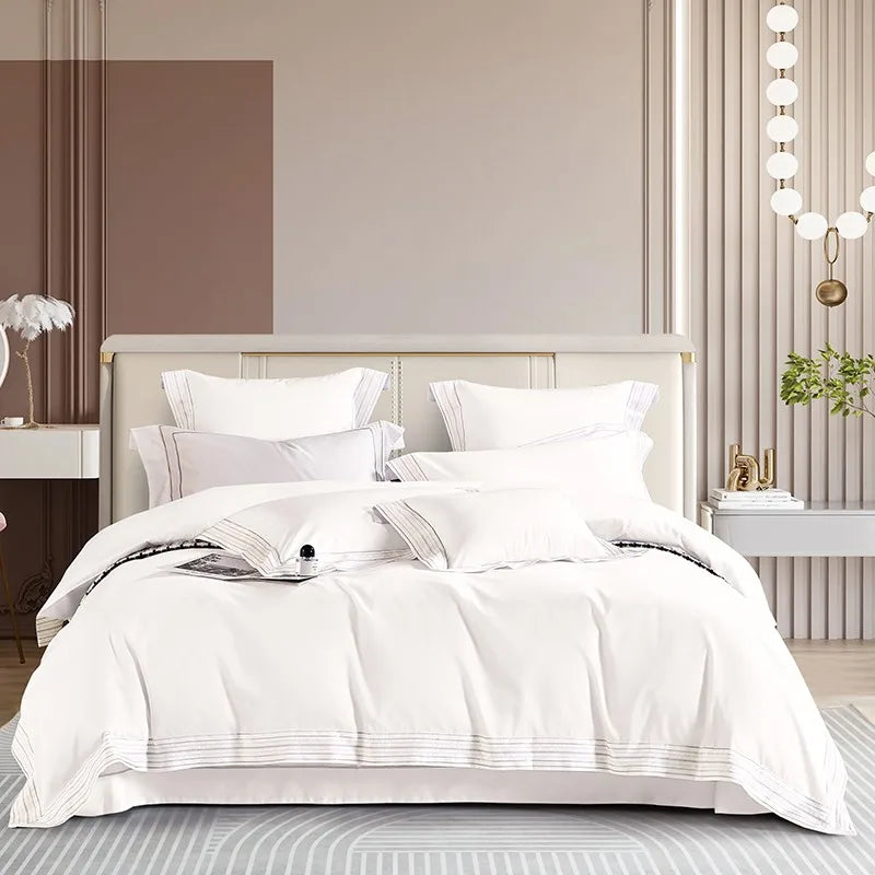 Silver Lining Serenity Egyptian Cotton Bedding Set - front