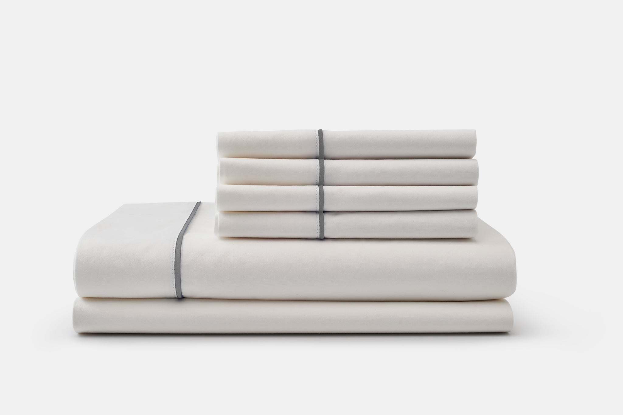 USA Grown/Organic Cotton Sheet Set with Piping