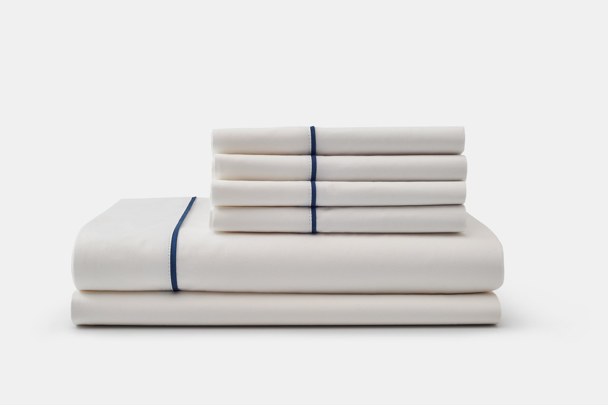 USA Grown/Organic Cotton Sheet Set with Piping