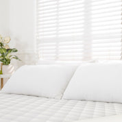 Luxury Organic Cotton Quilted Mattress Pad Protector