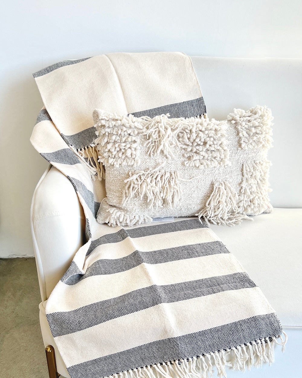 Amano Striped Throw