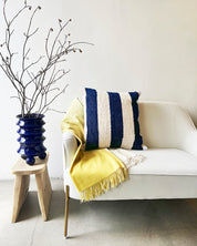 Yellow Ombre Merino Throw