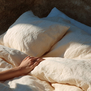 Organic Cotton Sateen Sheet Set & Duvet Cover