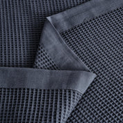 100% Cotton Small Waffle Weave Blanket - Hazel Collection