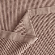 100% Cotton Small Waffle Weave Blanket - Hazel Collection