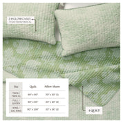 Floral Printed Cotton Quilt Set - Corin Collection