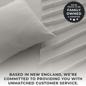 Cotton Solid Flannel Sheet - Nordic Collection