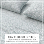 Turkish Cotton Flannel Sheet - Belle Collection