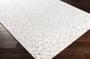 Beige Liversedge Leopard Print Area Rug