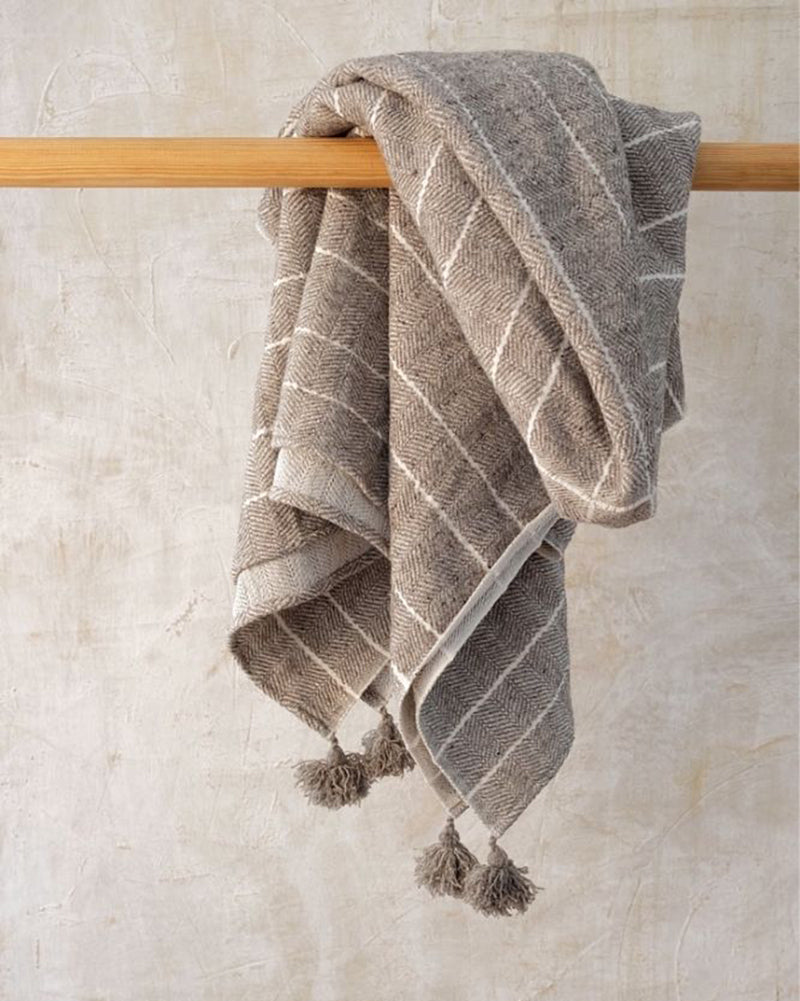 Tlahui Wool Throw Blanket