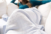 Opulence Glacier Blanket | Cooling & Weighted