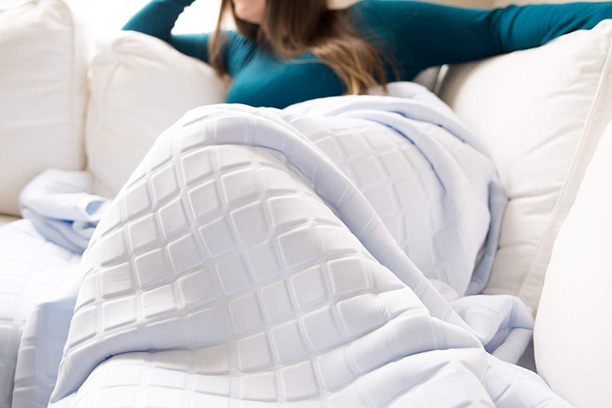 Opulence Glacier Blanket | Cooling & Weighted