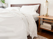 Organic Percale Bed Sheets Set
