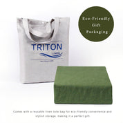 100% Linen Duvet Cover - Green Duvet Cover Only