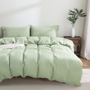 100% Linen Bedding Set (1 Duvet Cover 2 Pillowcases)