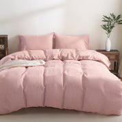 100% Linen Duvet Cover - Pink Duvet Cover Only