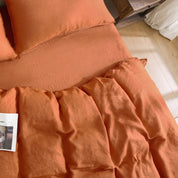 100% Linen Duvet Cover - Caramel Duvet Cover Only