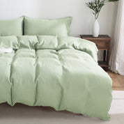 100% Linen Duvet Cover - Sage Duvet Cover Only