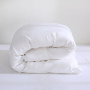100% Linen Duvet Cover - White Duvet Cover Only