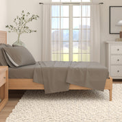 Cotton Solid Flannel Sheet - Nordic Collection