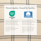 Turkish Cotton Flannel Sheet Set - Plaid & Stripe Collection