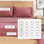 Cotton Solid Flannel Sheet - Nordic Collection