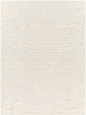 Beren Cream Washable Area Rug
