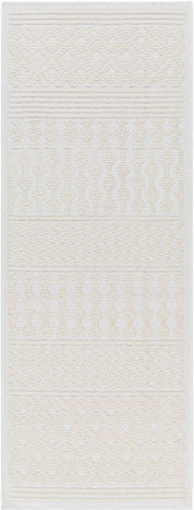 Drago White Washable Area Rug