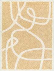 Gilon Camel Plush Area Rug