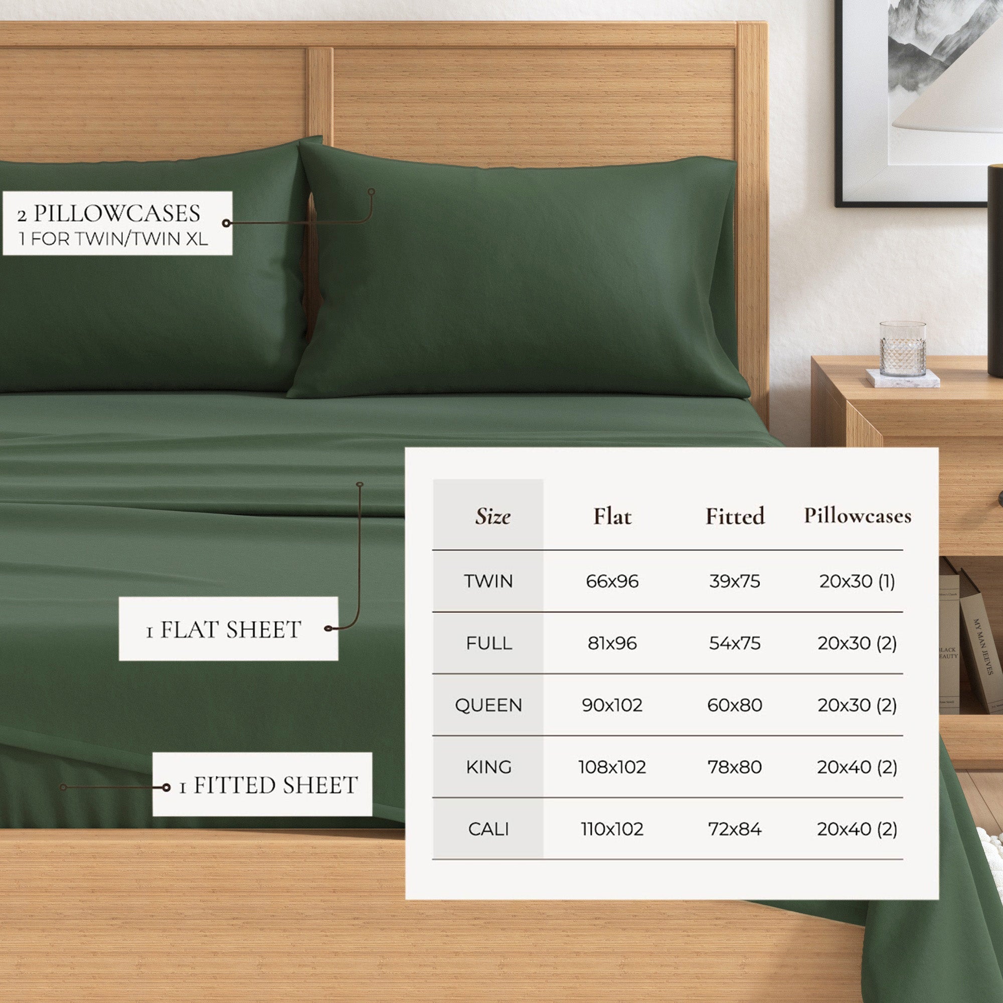 Cotton Solid Flannel Sheet - Nordic Collection