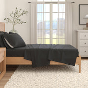 Cotton Solid Flannel Sheet - Nordic Collection