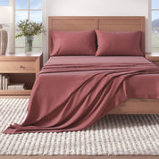 Cotton Solid Flannel Sheet - Nordic Collection