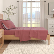 Cotton Solid Flannel Sheet - Nordic Collection