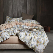 Champagne Dream Bedding Set on a bed