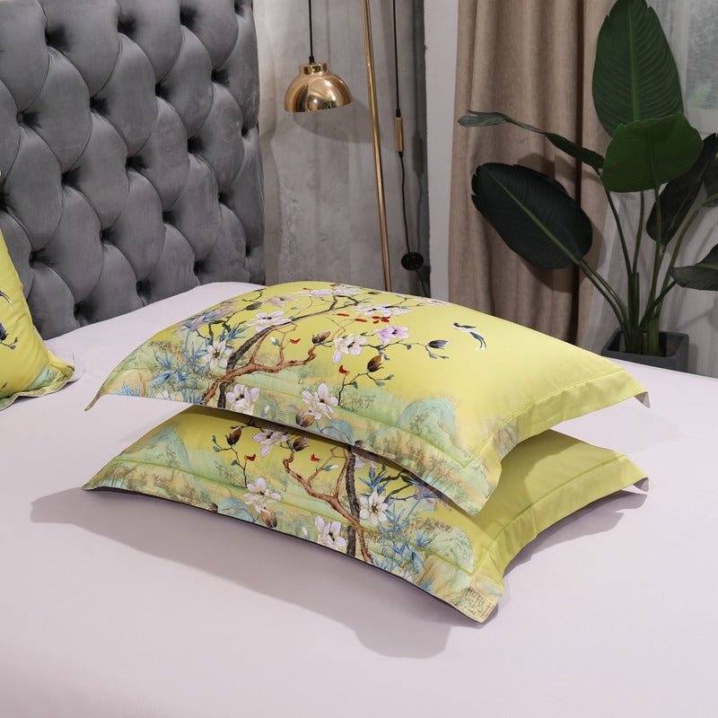 Pillowcases from the Sunlight Blossoms Bedding Set