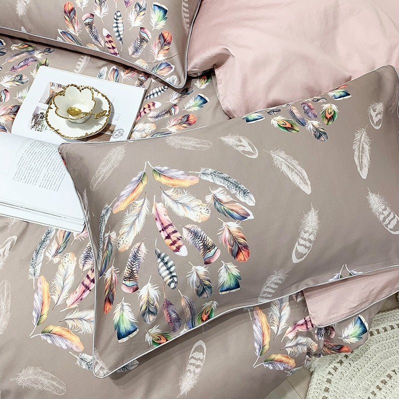 Pillowcase from Rosy Feather Bedding Set